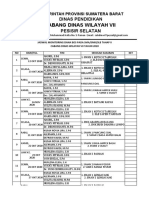 Jadwal Monitoring BOS Tahap 2