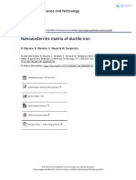 Nanoausferritic Matrix of Ductile Iron