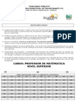 28 Professor de Matematica