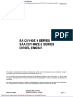 Komatsu Engine Saa12v140ze 2 Workshop Manuals