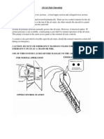 Aft Air Stair Operation General