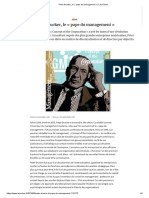 Peter Drucker, Le Pape Du Management - Les Echos