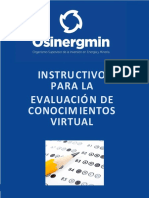 Osinergmin Instructivo ECV