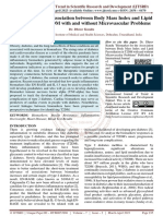 Biomarker For The Association Between Body Mass Index and Lipid Peroxidation in T2DM With and Without Microvascular Problems