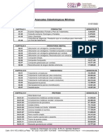 Aranceles Odont Minimos Al 01-07-2023 Con Membrete