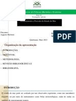 Monitoramento de Previsao Do Estado Do Mar