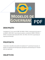 Modelos de Governança