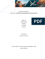 Evidencia 4 ." Identificar Los Indicadores de Gestion Logisticos"