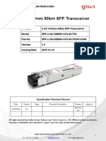 2.5G 1470nm 80km SFP Transceiver