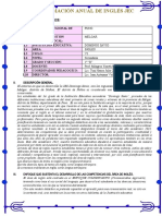 Programación Anual 1ro B - Inglés