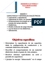 Sesión V - Condensadores y Dieléctricos