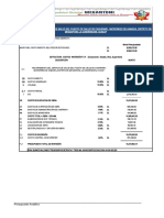 Presupuesto Analitico - Indirecto