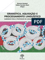 Gramatica Aquisicao e Processamento Ling