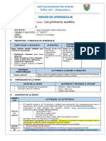 SESION CIENCIAprimeros Auxilios