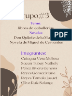 Comparto 'GRUPO#3Don Quijote de La Mancha' Con Usted