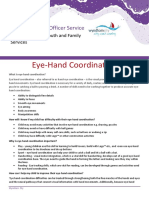 PSFO - Tip Sheet - Eye-Hand Coordination