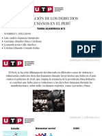 Violación de Los Derechos Humanos en El Perú