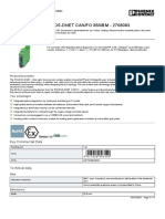 FO Converters - PSI-MOS-DNET CAN/FO 850/BM - 2708083: Product Description