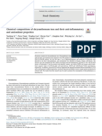 Chemical Composition of Chrysanthemum Teas and Their Anti Inflammatory and Antioxidant Properties