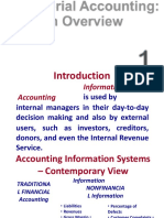 Unit - 1 CH 1-Managerial Accounting-An Overview