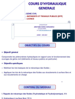 2023 Cours Hydraulique Générale - Étudiants