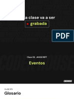 Clase 9 - Eventos