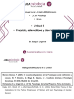 U6 - Prejuicio, Estereotipos y Discriminación