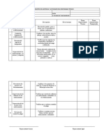 Registro de Asistencia y Actividades Del Responsable Técnico