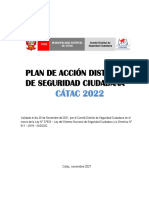 Plan de Accion 2022 - Codisec Catac PDF