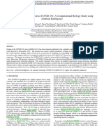 Origin of Novel Coronavirus (COVID-19) - A Computational Biology Study Using Artificial Intelligence