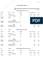 10.2 Analisis de Costos Unitarios Arquitectura