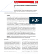 Methods Ecol Evol - 2016 - Muff - Marginal or Conditional Regression Models For Correlated Non Normal Data