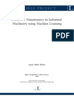 MSC Thesis Machine Learning in Industrial Machinery