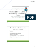 Aula 12 - ResistÃ Ncia Ao Cisalhamento Dos Solos - Areias 2