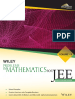 Wiley Problems in MATHEMATICS For JEE, Volume-2