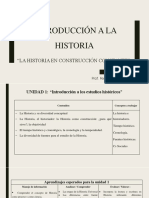 Introducción A Los Estudios Históricos