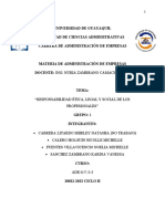 Responsabilidad Ética, Legal y Social de Los Profesionales-Exposicion