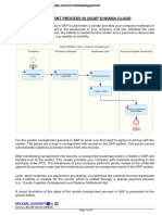 Vendor Consignment Process in @sap S/4Hana Cloud: Mickael Quesnot ©