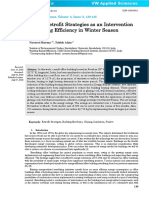 Passive Retrofit Strategies As An Intervention in Building Efficiency in Winter Season 1 1