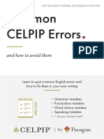 Celpip - Common Error Books