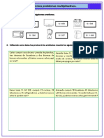 FICHA MAT. Resolvemos Problemas Multiplicativos 25