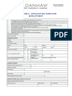 Job Application Form