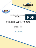 Simulacro N3 - LETRAS