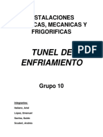 Tunel de Enfriamiento Rapido