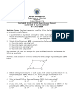 REVIEWER Grade 9 MATH SY 2022 2023