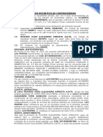 Acuerdo Conciliatorio Caso Violencia Domestica