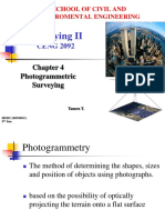 Chapter 4 - Photogrammetric Surveying