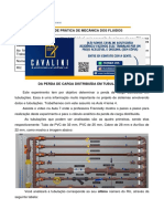 Experimento para Determinação Da Perda de Carga Distribuída em Tubulações