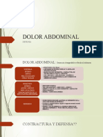 Dolor Abdominal Defensa