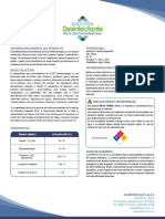 Ficha Técnica Desinfectante Termonebulizar